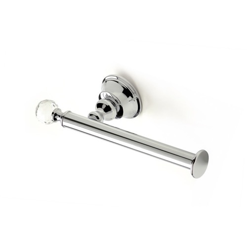 Toilet Paper Holder, StilHaus SL11, Brass Toilet Roll Holder with Crystal SL11